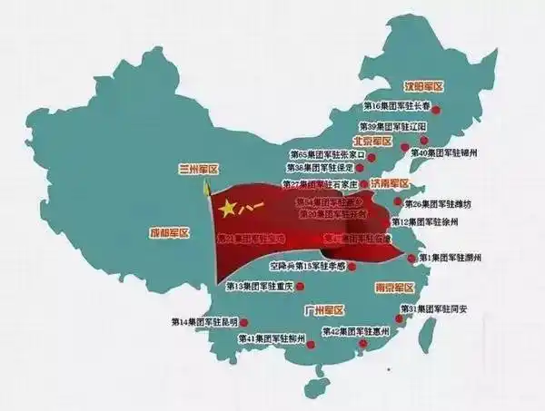 中国七大军区排行中国七大军区实力排名及职责