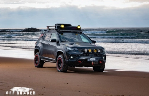 新车速递丨全套越野改装件加持jeep指南者越野改装版官图