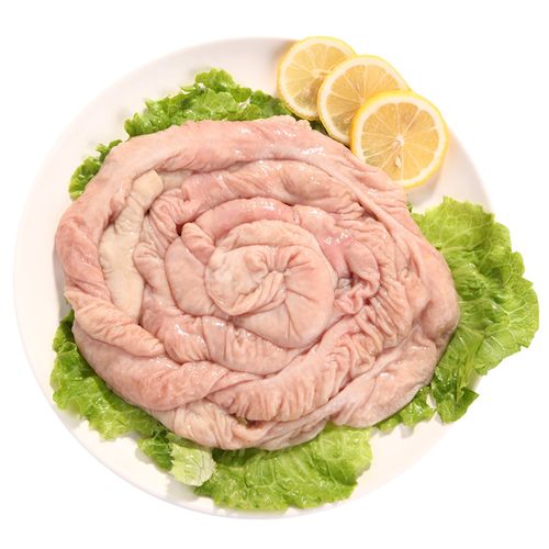 金蝉t7猪大肠1斤大别山新鲜现杀农家散养黑猪土猪