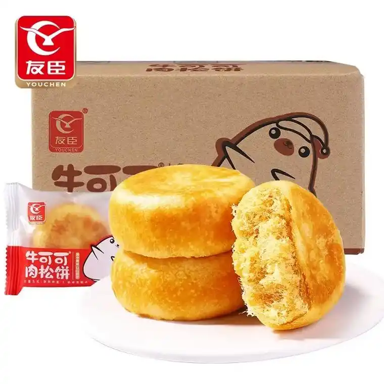 096友臣!散装肉松饼500g 【在售】19.917 - 抖音