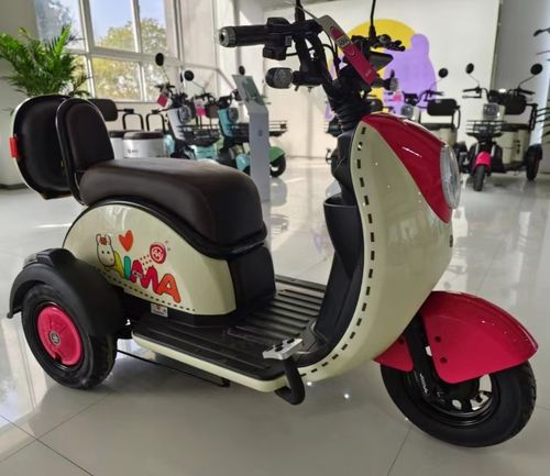 三轮车电动爱玛迷你nq12家用小型双人轻便网红电动三轮车