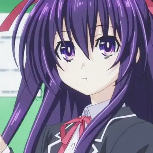 【动漫女】约会大作战可可爱爱紫色系头像 - 堆糖,美图壁纸兴趣社区