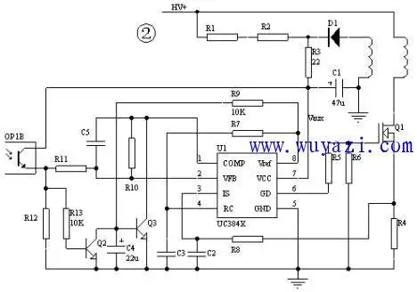 3842开关电源电路图
