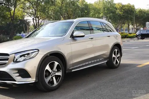 【 奔驰glc级图片】_2019款 glc 260 l 4matic 豪华型_皓沙银_外观