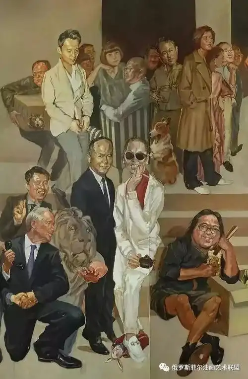 优秀油画中国九大美院优秀作品大展欣赏