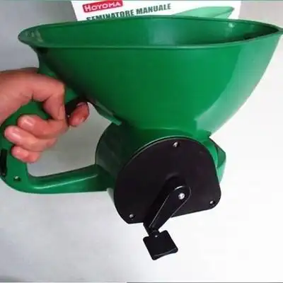 园艺草坪种子播种机手提式小型撒播器1.5升手摇式播撒器施肥器具