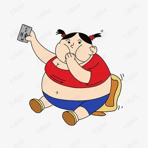 可爱女胖子卡通头像_动画头像吧