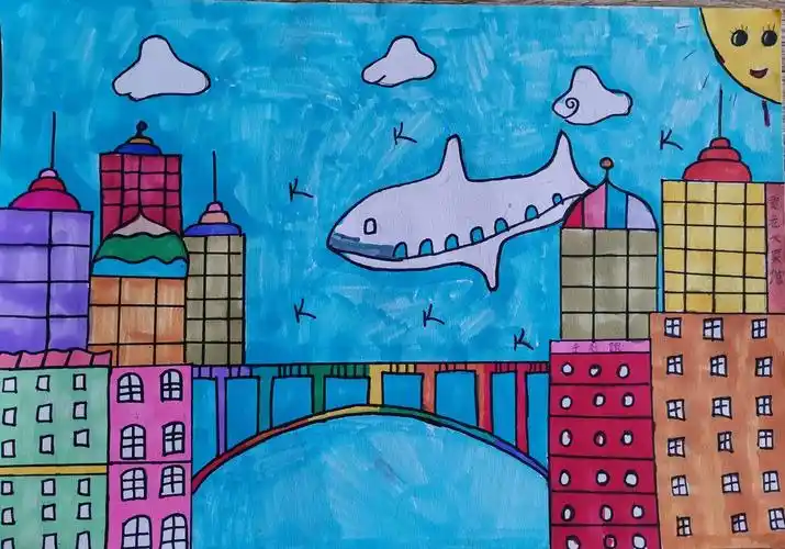 台阁牧中心校达尔架小学综合组五年级美术期末创作优秀作品展