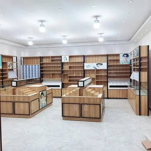 眼镜店展示柜眼镜展示柜中岛展示柜台眼镜柜子整店太阳墨镜陈列柜眼镜