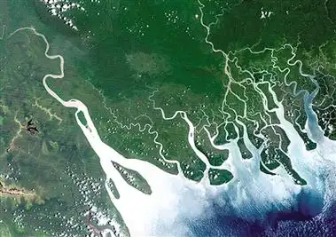 地球上壮观的河流三角洲