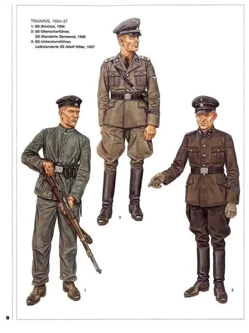 二战德国党卫军制服及装备详解,骷髅师装备最好