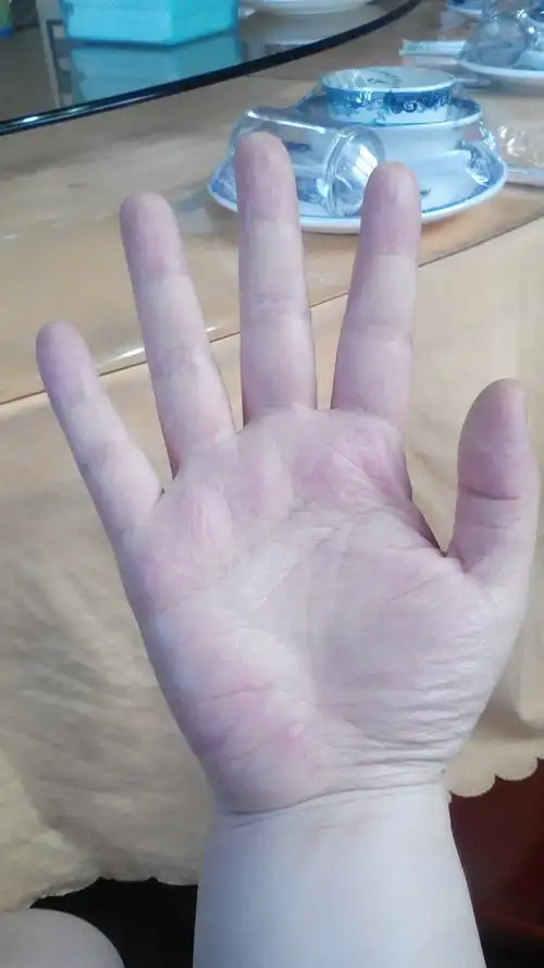 发手掌照片看看手相 长篇大论尽量发语音回答