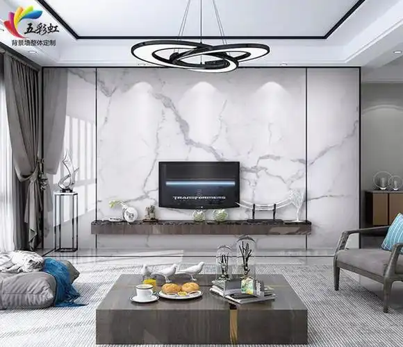 9款最新现代风格客厅电视背景墙回归宁静的自然