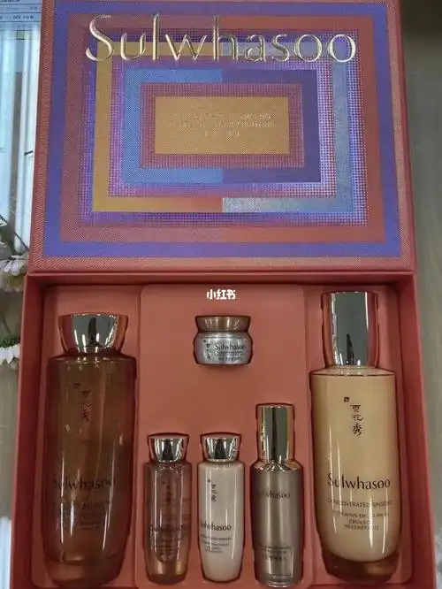 雪花秀人参胶原水乳套盒