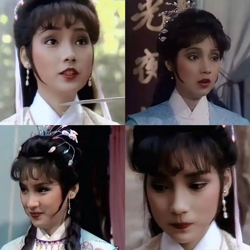 戚美珍版"岳灵珊"美得像洋娃娃78