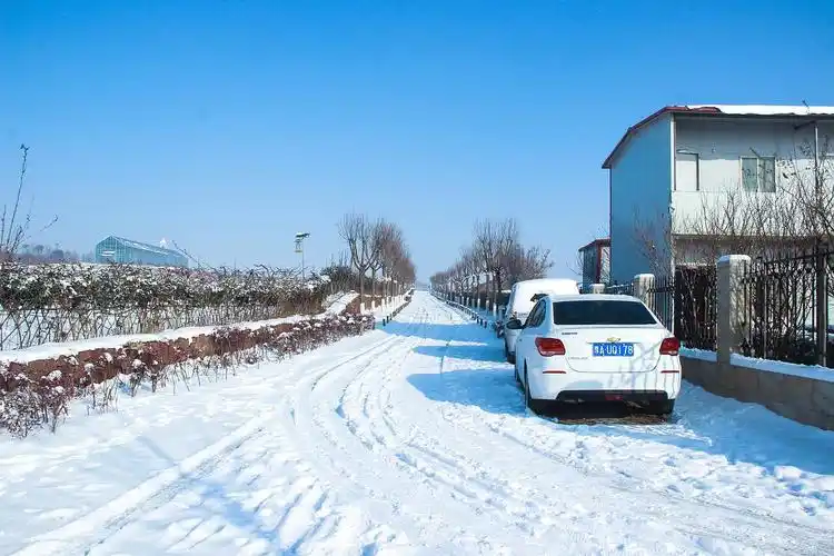 2018年昌建可润农庄的第一场雪