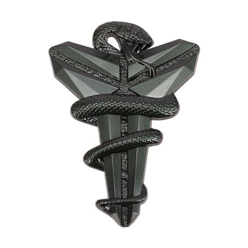 汽车科比标志kobe黑曼巴精神logo3d金属车标车贴车身贴纸中网车饰