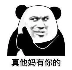 真他妈有你的(熊猫头表情包)_真他妈_熊猫表情