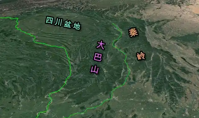 秦岭和大巴山的轮廓特征,都说它们相似?到底长得有多像?