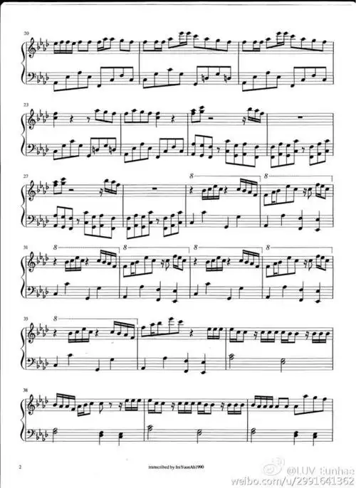 bts(防弹少年团)——"i need u"钢琴谱 - 文章