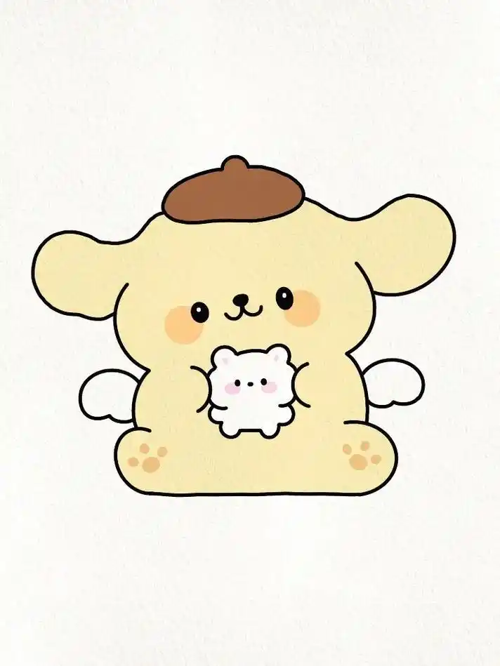 布丁狗简笔画教程.一学就会的简笔画教程 #一学就会系列 #简 - 抖音