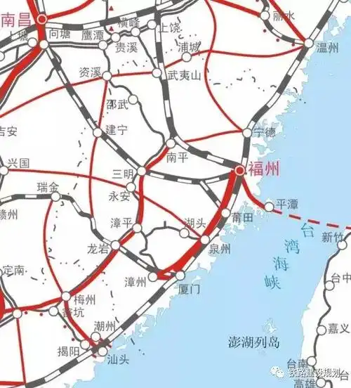 高铁规划福建省普速铁路和高速铁路建设及规划情况详览