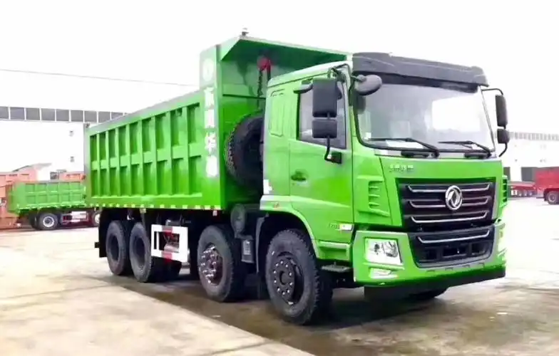 国六东风华神300轻型渣土车轮减桥前四后八自卸车新车上市