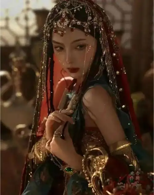 西域舞姬异域风情图片