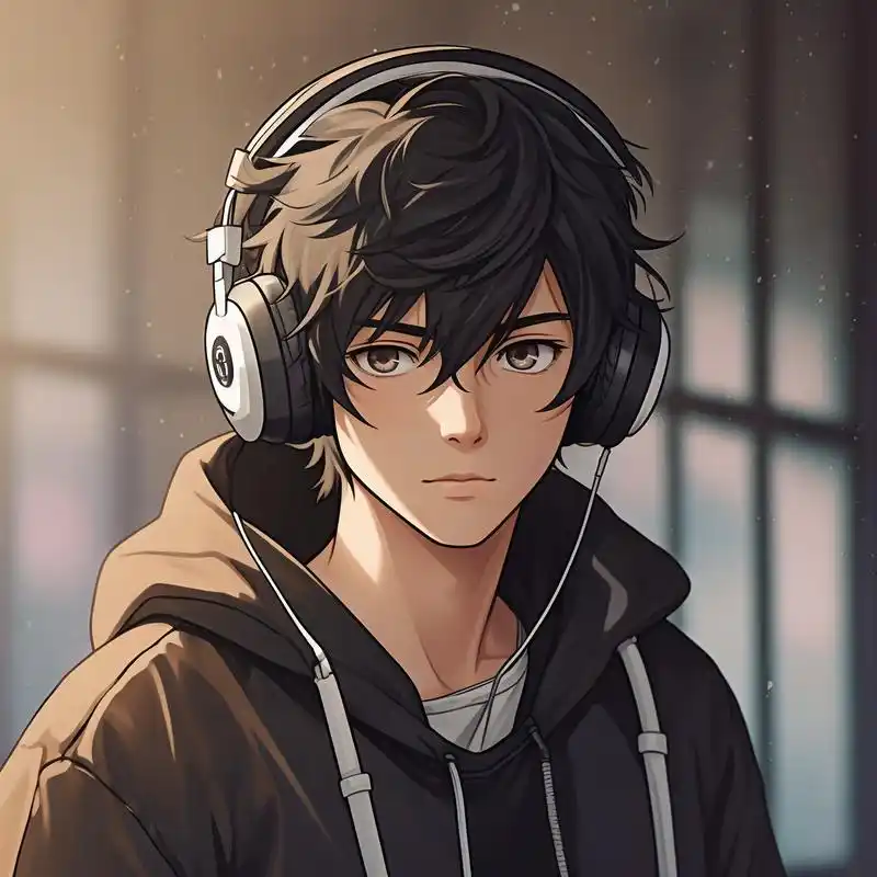 男生动漫头像,酷帅风格90 谁还没个酷酷的动漫头像呢!