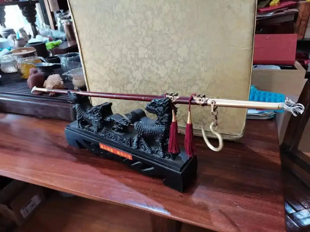 黄金丝小叶紫檀木杆称#工厂实拍视频 #喜欢就关注我吧  - 抖音