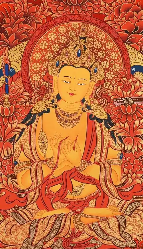 今天文殊菩萨生日～祝大家都好运