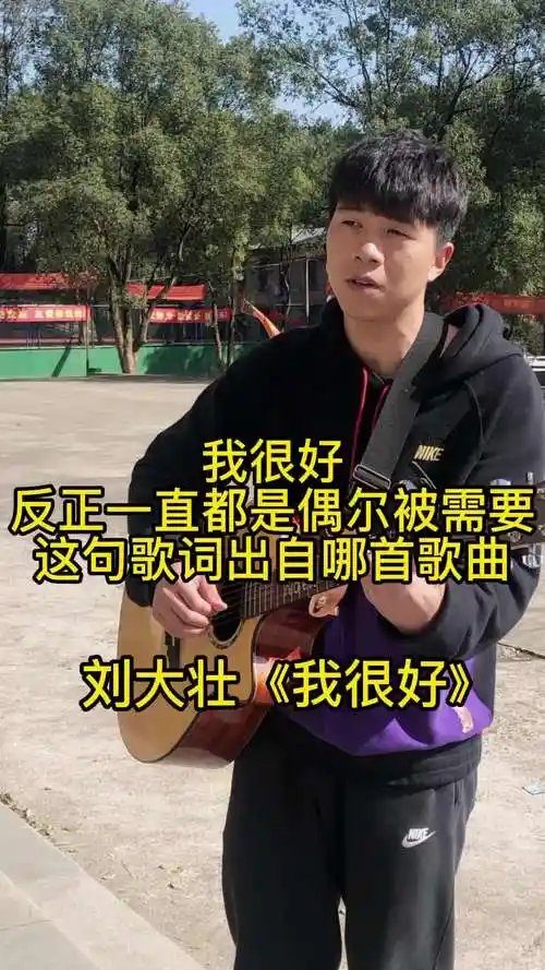 我很好反正一直都是偶尔被需要这句歌词出自刘大壮的歌曲我很好一起