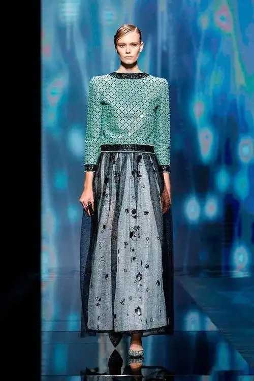 秀场直击giorgioarmani2021春夏男女装系列文末惊喜