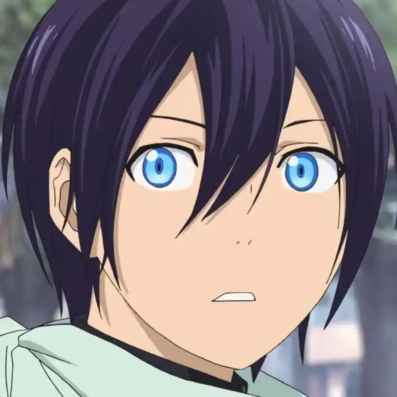 《野良神》夜斗,动漫头像分享,不管活多久,依然保持清纯活泼