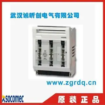 询价产品 法国socomec溯高美刀开关 fusec-100/160/250/400/630a