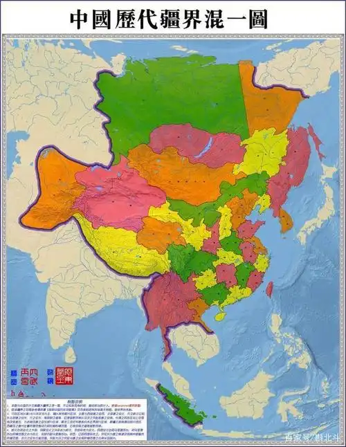 中国理想的版图应该是怎么样的?看看网上的出现的这些地图吧