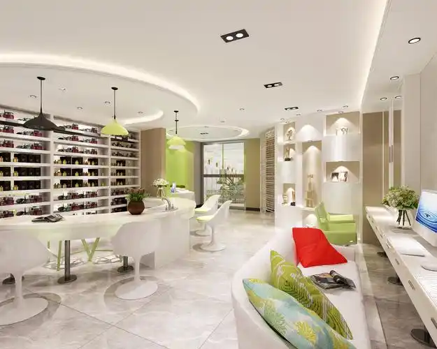 星夜美甲店室内设计