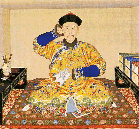 皇帝们分别会扮演什么角色?_乾隆