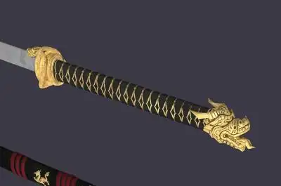 次世代 写实 武士刀 武器 冷兵器 唐刀 刀具 战士 日本刀 长刀 东洋刀