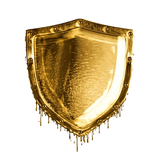 时尚金属元素盾牌图