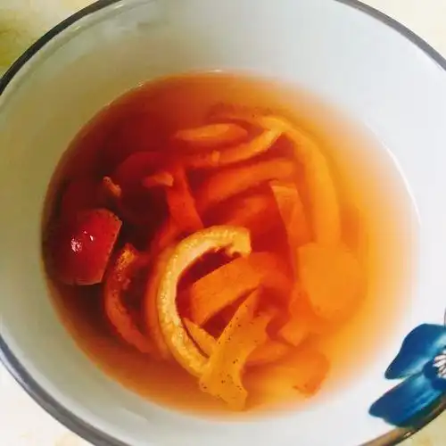 食疗药膳健脾消食的山楂陈皮水
