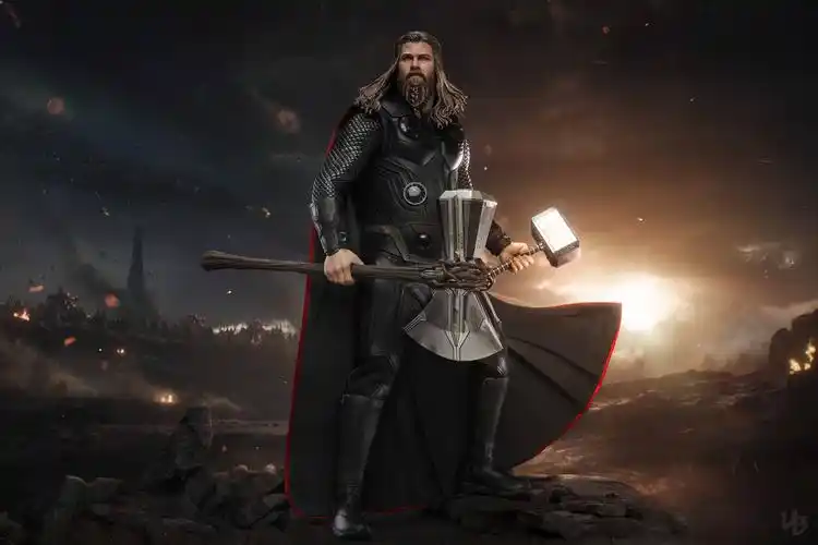 复仇者联盟4终局之战雷神16比例珍藏人偶