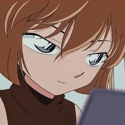 名侦探柯南灰原哀高清无水印头像