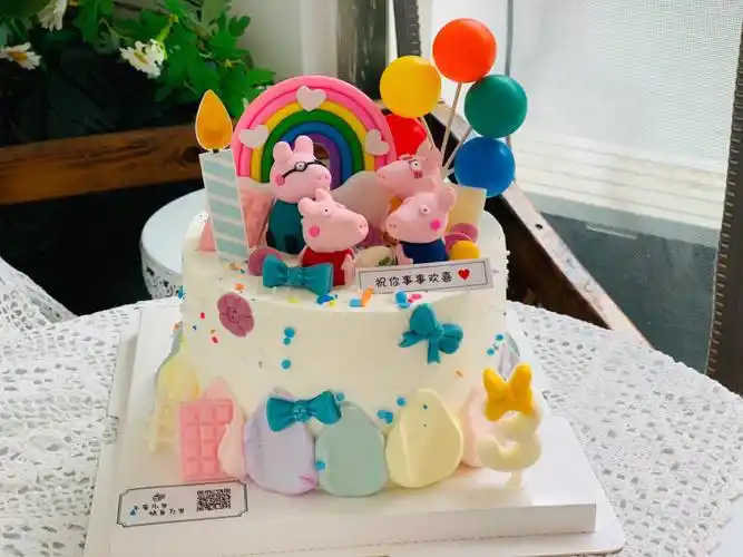 小猪佩奇蛋糕