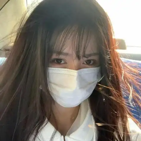 呆萌小姐姐戴口罩头像 女生头像图片大全 -【爱个性】