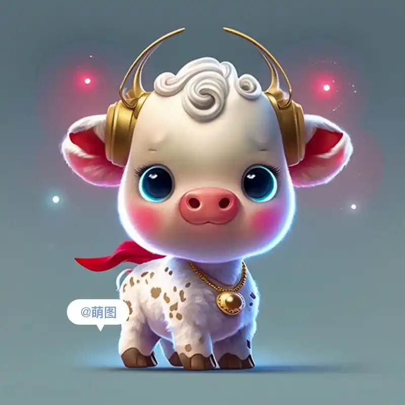图文伙伴计划 #可爱头像 #十二生肖头像 #牛 #可爱卡通 - 抖音