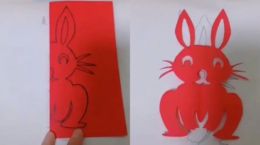 停学长安锦绣实验小学美术在线课堂湘美版 二年级下《剪纸动物》