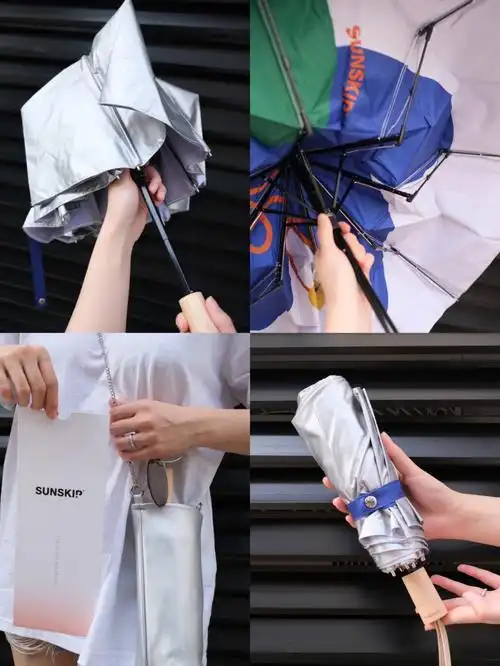 一把会开花的防晒伞73