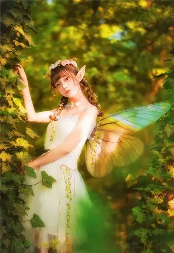 满满仙气的森精灵唯美人像前后期