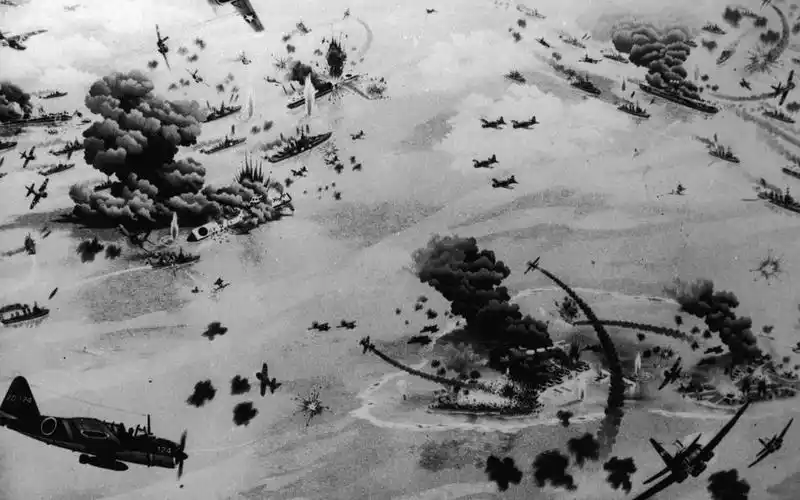 【生肉/无字幕】二战太平洋战争彩色记录片